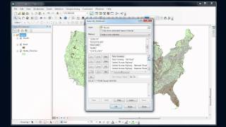 ArcMap  Selecting features [upl. by Adnolaj]