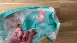 Unboxing Pampers baby dry size 3 [upl. by Quentin242]