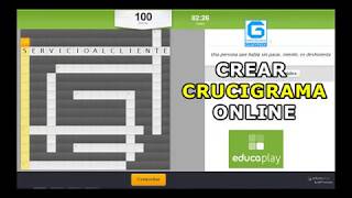 Crear crucigrama online para imprimir Create Online Crossword [upl. by Anav562]