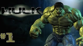 The Incredible Hulk  Walkthrough  Part 1 PC HD [upl. by Icat]