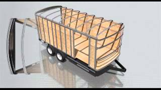 How To Load And Unload A Tilt Trailer  Lamar Trailers Inc [upl. by Pittman]