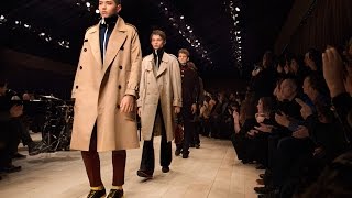 Burberry Winter 2016 Menswear [upl. by Affra461]