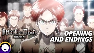 Attack on Titan All Openings and Endings Season 13 [upl. by Nnylarej923]