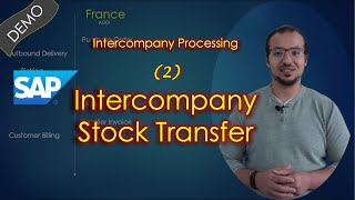 SAP S4HANA Demo Intercompany Stock Transfer GUI [upl. by Joann12]