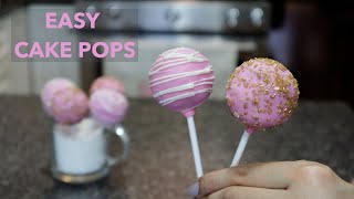 Easy Cake Pop Tutorial [upl. by Wrennie121]