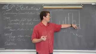 Describing Distributions in Statistics [upl. by Atilol]