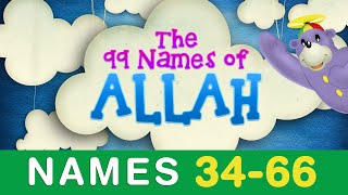 Learn the 99 Names of ALLAH with Zaky 34 to 66 [upl. by Hploda]