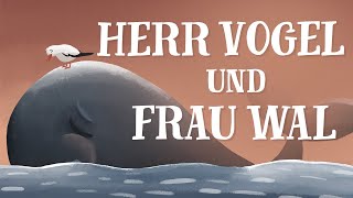 Herr Vogel und Frau Wal A story in slow German with English subtitles [upl. by Blondy313]