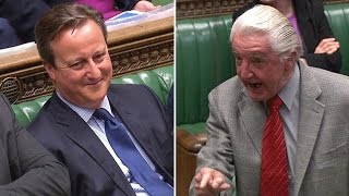 In full Dennis Skinner ejected over dodgy Dave rant [upl. by Swigart]