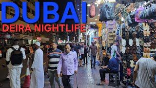 7pm Dubai UAE Ramadan walk Explore Nightlife in DEIRA from Al Ras to Al Baraha 31624 4KUHD [upl. by Analram]