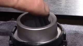 Breville BES870XL Grinder Cleaning [upl. by Mable]