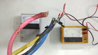 HOW TO CHECK CABLE INSULATION WITH MEGGER [upl. by Eiznikam652]