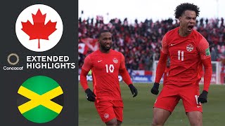 Canada vs Jamaica Extended Highlights  CONCACAF WCQ  CBS Sports Golazo [upl. by Eibloc]