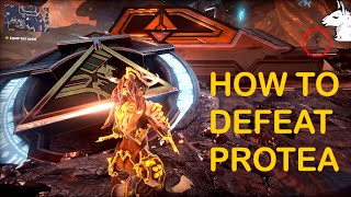 Lets Play Warframe 73 The Deadlock Protocol  Part 5 Parvos Granum How to Defeat Protea [upl. by Anrapa]