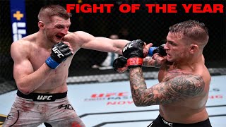 Dustin Poirier vs Dan Hooker  All Significant Strikes  UFC [upl. by Ahasuerus377]