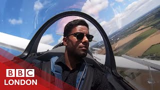 Glider School Learning how to fly  BBC London [upl. by Olen]