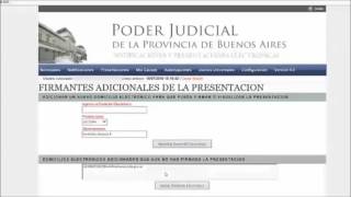 Como hacer que dos letrados suscriban una misma presentación electrónica [upl. by Moya249]