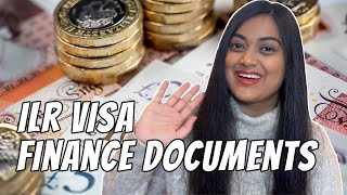 ILR Visa Finance Documents  UK Spouse Visa 2023 [upl. by Misha]