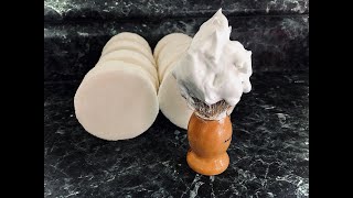 DIY Shaving Soap recipe in description [upl. by Ihcego539]