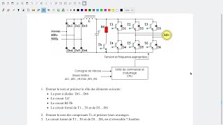 Correction exercice16  Variateur de vitesse [upl. by Milinda]