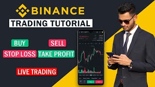 Binance Trading Tutorial in Hindi  How to use Binance app full Information [upl. by Kciredor]