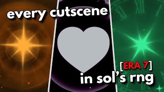 ERA 7 EVERY CUTSCENE In Sols RNG [upl. by Trebo]