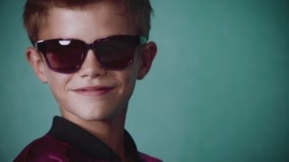 Romeo Beckham steals the show in Burberry ad [upl. by Anialed]