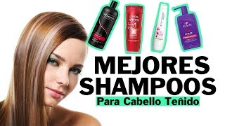 Los Mejores Shampoos Para Cabello Teñido [upl. by Patric]