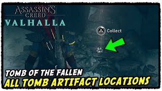 AC Valhalla All Tomb Artifact Locations Boudicca  Cassivellaunus  Venutius [upl. by Nalehp492]