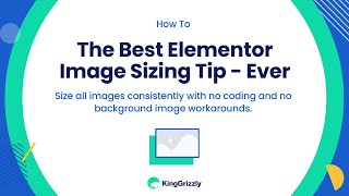 Easily Make Elementor Images the Same Height Object Fit [upl. by Aryajay]