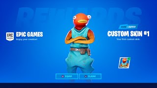 HOW TO CREATE YOUR OWN SKIN IN FORTNITE [upl. by Zephaniah]