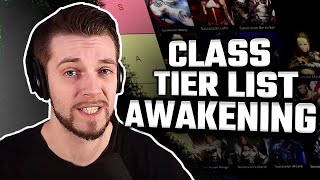 CLASS TIER LIST  AWAKENING PVE  Black Desert Online [upl. by Dorise]