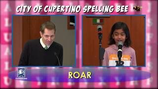 Cupertino Spelling Bee 2020 Grades 2 and 3 [upl. by Dumond]