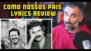 Como nossos pais  Elis Regina  lyrics in depth review reaction [upl. by Imtiaz]