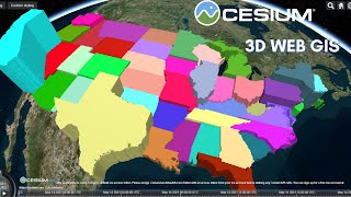 3D WebGIS development using Cesium JS Google Earth like Application [upl. by Ylekalb]