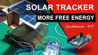 DIY Solar Tracking System Arduino Get More FREE ENERGY [upl. by Kennard]