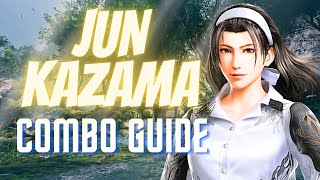 TEKKEN 8 COMBO GUIDE JUN KAZAMA [upl. by Katlaps]