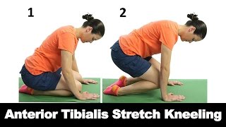 Anterior Tibialis Stretch Kneeling  Ask Doctor Jo [upl. by Euqcaj778]