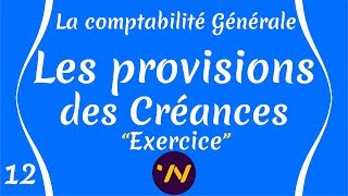 12 Provisions pour dépréciation des créances exercice comptabilité générale [upl. by Ahsain]