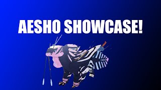 Creatures Of Sonaria Aesho Showcase [upl. by Ylrebmyk]