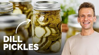 How to Can Dill Pickles [upl. by Saticilef662]