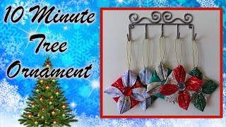 10 Minute Fabric Ornaments For Christmas  The Sewing Room Channel [upl. by Akeemahs]