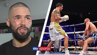 EXCLUSIVE Tony Bellew reacts to his knockout defeat to Oleksandr Usyk and talks retirement [upl. by Orgalim]