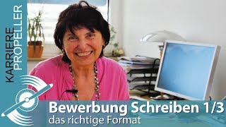 Bewerbung Schreiben 13 richtiges Format [upl. by Myrilla]