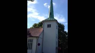 Strømsgodset Kirke kirkeklokker [upl. by Neehcas96]