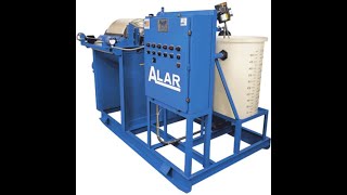 Rotary Vacuum Drum Filter  Alar Water Treatment [upl. by Ailemor]