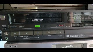 Working on Sony Betamax video recorders [upl. by Prima65]