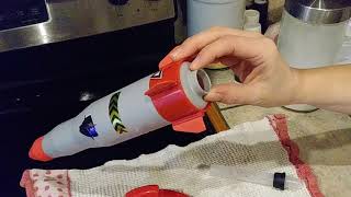 Discovery Propulsion Rocket toy howto [upl. by Ailyn71]