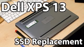 Dell XPS 13 9360 SSD Replacement [upl. by Mahgem878]