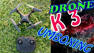 DRONE K3 UMBOXING KOOME [upl. by Vikki]